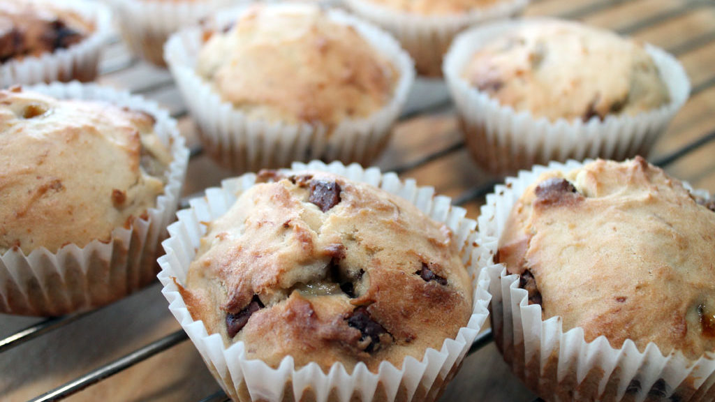 bananen schoko muffins ub