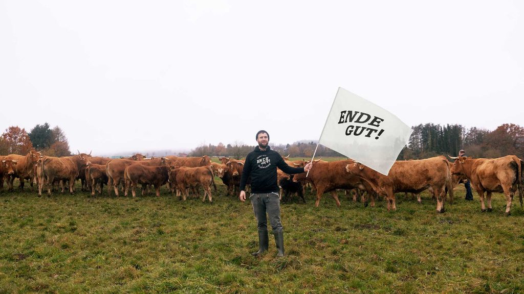 ende gut fahne ueber bio