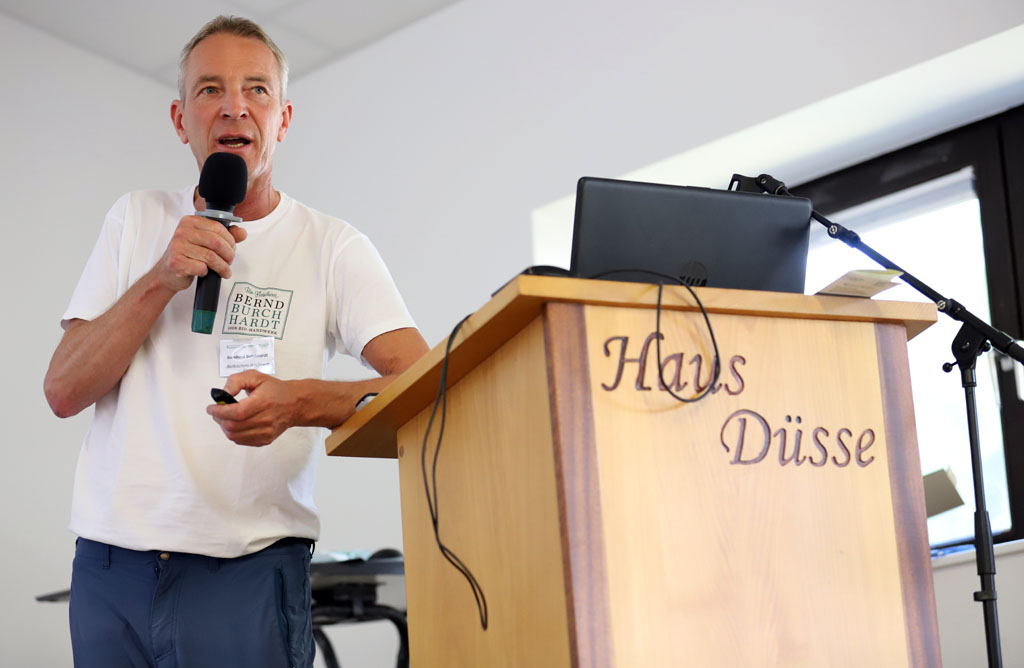 Bio-Weideschwein Bernd Burchhardt erzählt, wie gemeinsam mit seinen Kunden die Bio-Initiative gelang.